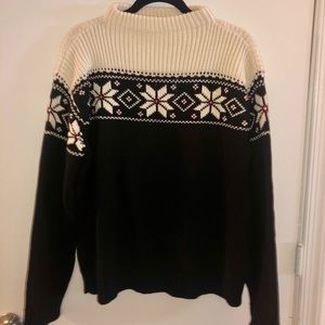Vintage Holiday Star Sweater